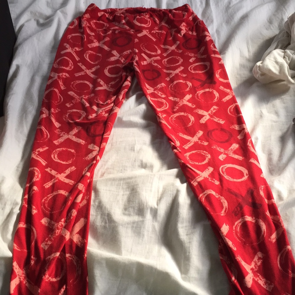 Valentines leggings